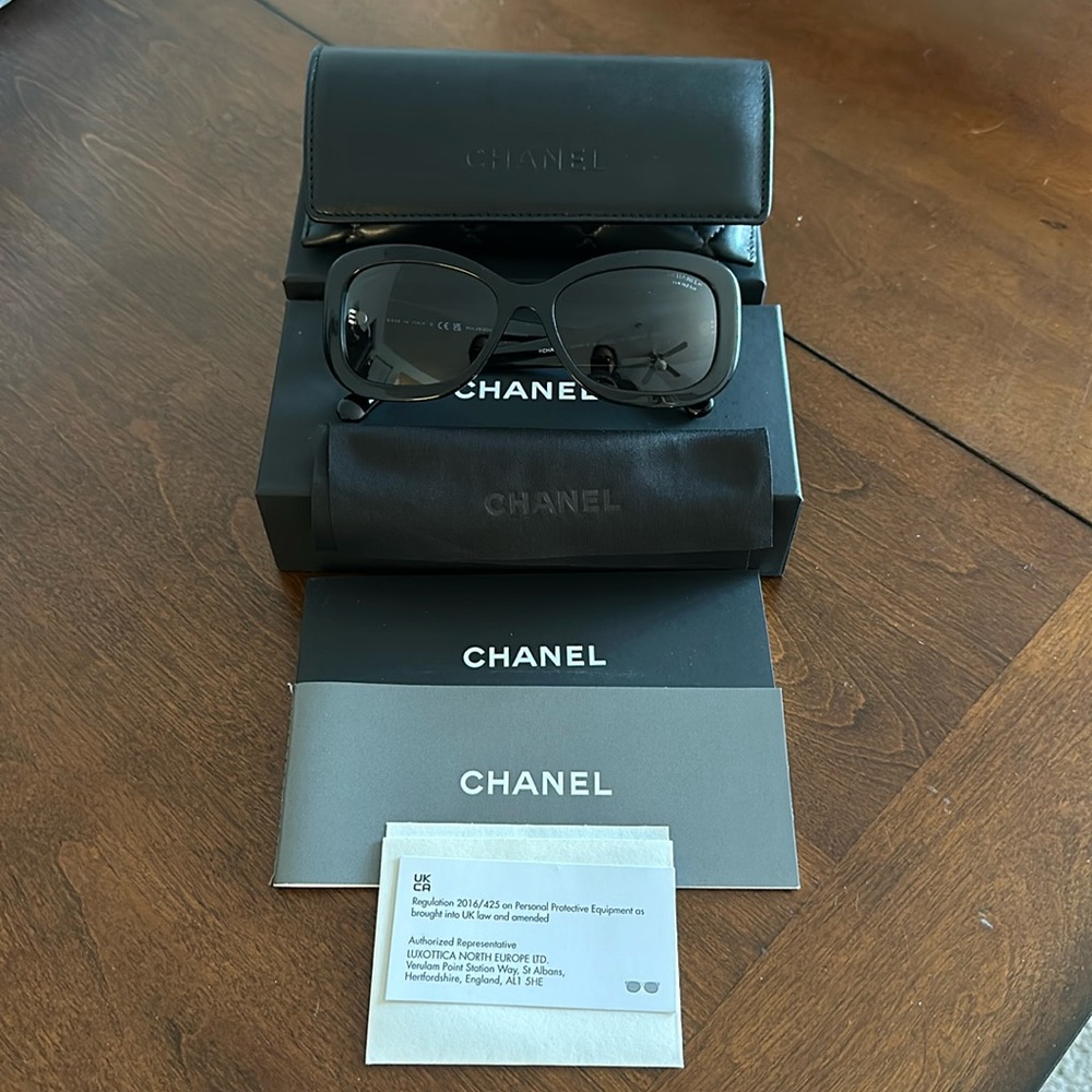 Chanel polarized sunglasses